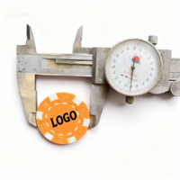 Marqueur de balle de golf en plastique personnalisé avec logo d'usine OEM, marqueur de balle de golf personnalisé en gros, accessoire cadeau de golf d'extérieur