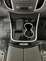YLC Neuf Boîte de rangement centrale en cuir pour console de voiture V-Class Vito V250 V260, accoudoir modifié avec porte-gobelet à position avant