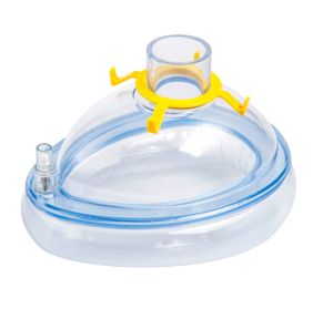 หน้ากากอนามัยทางการแพทย์แบบใช้แล้วทิ้งหน้ากากระงับความรู้สึกพีวีซีพร้อมวาล์วแอร์คุชชั่น - Product Image 2