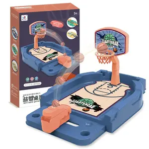 Indoor Mini interattivo PUZ Multiplayer di espulsione delle dita tavolo da gioco macchina da basket tiro da tavolo Set di gioco per bambini