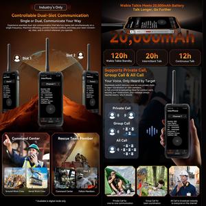 Offerta Speciale Blackview XPLORE 1 5G Telefono Robusto con Walkie Talkie Android 15 Dimensity 7050 12GB RAM 256GB ROM 120Hz NFC - Product Image 5