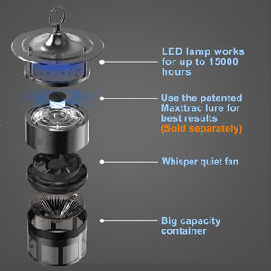 <span class=keywords><strong>Piège</strong></span> à moustiques électronique <span class=keywords><strong>CO2</strong></span> de haute qualité, anti-insectes, étanche, pour terrasse, fabriqué en usine professionnelle - Product Image 3