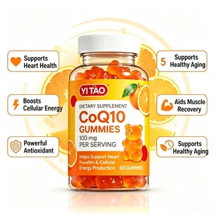 Gomitas de CoQ10 de Marca Privada/OEM/ODM, 100 mg por Porción, 60 Unidades, Suplemento Dietético Vegano para la Salud del Corazón y la Producción de Energía - Product Image 2