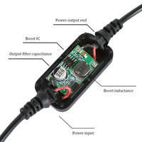 Adaptateur d'alimentation USB C vers prise allume-cigare 5V vers 12V pour l'électronique automobile, GPS, DVR, câble convertisseur