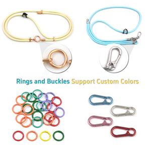 Biểu Tượng Tùy Chỉnh Giản Dị <span class=keywords><strong>Polyester</strong></span> Crossbody Điện Thoại Dây Buộc Dây Đeo OEM ODM Lụa Màn Hình In Màu Sắc Có Thể Điều Chỉnh Vá Cho Khuyến Mại - Product Image 2