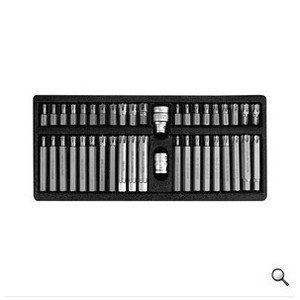 Yiertuo Auto Repair Tools 42 Pc S2 Steel <b>Screwdriver</b> <b>Bit</b> <b>Set</b> 1/4 In Socket Mechanic Use - Product Image 1