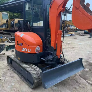 Le Japon en bon état a utilisé un moteur original d'excavatrice Hitachi 30U 3 tonnes de taille moyenne avec une pelle d'occasion EPA/CE - Product Image 1