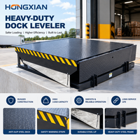 Niveleur de quai hydraulique fixe 8-10T, plateforme de chargement et de déchargement de conteneurs pour la cour de manutention par chariots élévateurs