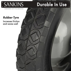 Roue de support de <span class=keywords><strong>portail</strong></span> en caoutchouc de 8 pouces, robuste, pour <span class=keywords><strong>portail</strong></span> <span class=keywords><strong>battant</strong></span>, montage latéral, pour clôture en tube métallique, clôture à mailles - Product Image 6