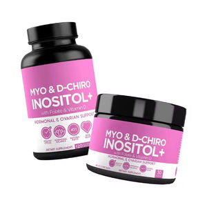 Capsules de Myo-Inositol à Marque Blanche pour Femmes, Soutien Féminin, Vitamine Folate, Inositol D-Chiro, Fabriqué en Usine GMP, ISO - Product Image 2