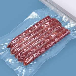 Sacs plats sous vide transparents pour aliments, emballage hermétique pour viande, saucisses, produits secs et plats préparés - Product Image 6