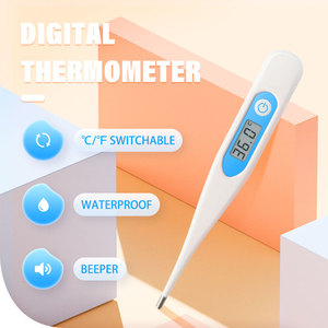 Thermomètre électronique clinique numérique, fabrication originale, nouveau design, résistant à l'eau, test de température pour la détection de la fièvre, exporté vers l'Amérique du Sud. - Product Image 4