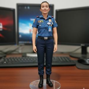 Stampa 3D di Persone Reali Mini Me Servizio Online Rapido Statuette in Resina Stampate in 3D 12 15 18 Cm Colore Personalizzato Bambola Ritratto - Product Image 2