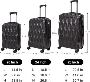 Wholesale Products Travel <b>Suitcase</b> Set Universal Wheel Combination Lock Handle <b>Box</b> Waterproof and Anti-theft Luggage Sets - Product Image 4