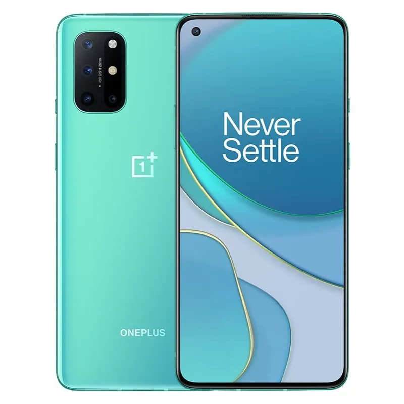 Ponsel OnePlus 8 T 8 T 8GB/12GB 128GB/256GB, ponsel 120Hz Display SN 865 65W Warp Charge satu plus 8 T