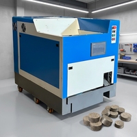 Presse à briquettes hydraulique réglable pour copeaux de métal, pour la fabrication de briquettes de cuivre et d'aluminium