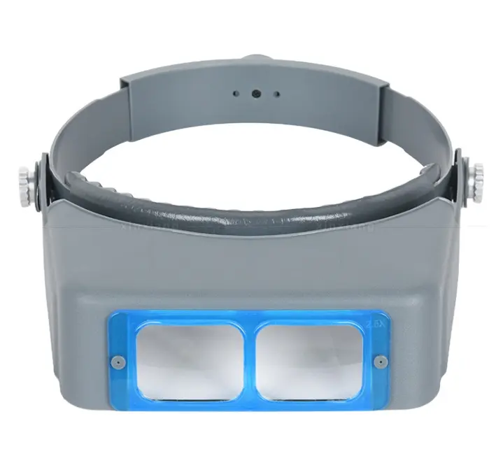 Hot selling headband Binoculars Magnifier with multi lens Glass Loupe 1.5X/2X/2.5X/3.5X
