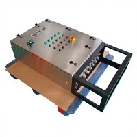 Gabinete Eléctrico Industrial de Acero Inoxidable SS304 con Acabado Cepillado, Caja de Control IP66, 125A 380V, Caja de Distribución para Montaje en Pared/Paredo, para Uso en la Industria Petrolera