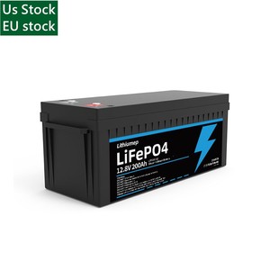 YQN EU US Stock <strong>12V</strong> 200Ah LiFePO4 Lithium <strong>Battery</strong> with BMS 12.8V-200Ah 6000 Cycles 5-Year Warranty - Product Image 3