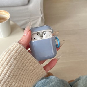 Estuche Rígido Brillante <span class=keywords><strong>de</strong></span> Color Sólido para Apple <span class=keywords><strong>Airpods</strong></span> 1 2 3 4 Pro 2, Funda para Auriculares Inalámbricos, Caja <span class=keywords><strong>de</strong></span> Carga para <span class=keywords><strong>Airpods</strong></span> Pro 3 - Product Image 5