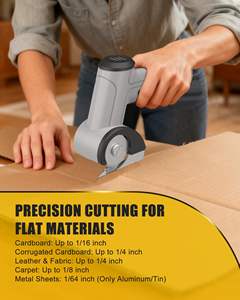 กรรไกรไฟฟ้าไร้สาย ตัดกระดาษแข็ง ตัดกล่อง ตัดหนัง ผ้า พรม แบบชาร์จไฟได้ - Product Image 2