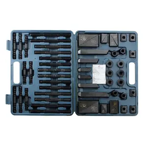 Hot sell 58pcs T-slot Clamp Kit Hardened Combined Press Plate For Lathe Milling Machine M10 M10 M12 M14 Lathe Mold Tool