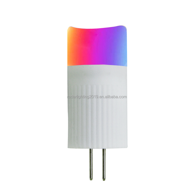 IP65 Smart WiFi Control RGB LED 12V Low Voltage 2W G4 Bi-pin Led Headlight Bulb H11 With bluetooth With bluetooth Remote