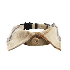 Collares para Gatos de Algodón a Cuadros con Lazo y Hebilla Ajustable, Diseño Clásico para Gatos Pequeños, Todas las Temporadas - Product Image 5