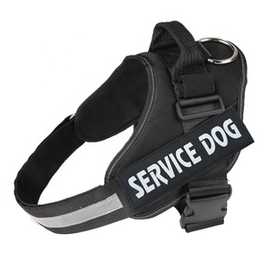 Minerva Mamufactroy OEM/DOM sıcak satış naylon kimlik yama yansıtıcı dayanıklı nefes ayarlanabilir Pet köpek yelek koşum yürüyüş dişli - Product Image 5