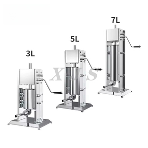 Équipement vertical manuel durable pour la fabrication de saucisses, avec plusieurs embouts disponibles pour la production <span class=keywords><strong>maison</strong></span> de <span class=keywords><strong>chorizo</strong></span> et de hot-dogs - Product Image 5