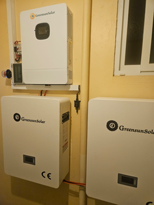 Système d'énergie solaire hors réseau 10 kW, kit de panneaux photovoltaïques, installation facile, ensemble complet, batteries au lithium 5 kW, 15 kW, 20 kWh, GS-10 kW- - Product Image 1