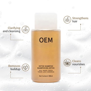 Shampooing détox 300ml pour tous les types de cheveux Nettoyage en profondeur du cuir chevelu Shampooing détox pour homme et femme - Product Image 3