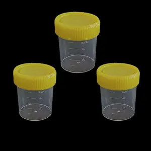 Plastic Medical Supplier Sterile Disposable Specimen Container Collector Urine And Stool Sampling Cups