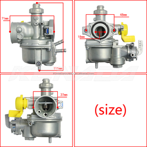 (Hàng có sẵn) Bộ chế hòa khí cho <span class=keywords><strong>Honda</strong></span> trx90 xr90 C50 C70 <span class=keywords><strong>C90</strong></span> Dax 12V zb50 mini động cơ 4 thì - Product Image 6