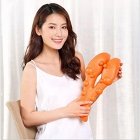 Oreiller de massage en forme de homard pour le cou, avec griffes cervicales en EVA, pour apaiser la colonne cervicale et la relaxation musculaire