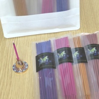 Encens Agarbatti Sticks Lampe à parfum en bois avec parfum de bonbon Arôme aromatique pour les maisons d'automne Pack de bâtons d'encens