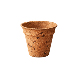 La maceta Premium Eco Coco, hecha de fibra de coco 100% natural y biodegradable, mide 17 cm x 15 cm. - Product Image 3
