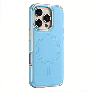 <span class=keywords><strong>Funda</strong></span> de Cuero para <span class=keywords><strong>iPhone</strong></span> 17, 16, 15, <span class=keywords><strong>14</strong></span>, Magnética, Antigolpes, con Protección Completa Electrochapada Contra Caídas - Product Image 2