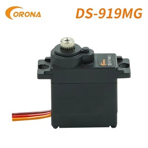 เซอร์โวมอเตอร์ดิจิตอล Corona DS919MG น้ำหนัก <span class=keywords><strong>1.7</strong></span> กก. แบบไม่มีแกนโลหะ สำหรับรถบังคับวิทยุ เฮลิคอปเตอร์ เรือ และเครื่องบิน - เซอร์โวมอเตอร์สำหรับเด็กชายและเด็กหญิง - Product Image 3