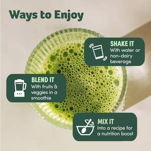 Mélange en Poudre Verte de Super-Aliments Détox pour Smoothie sous Marque Blanche, Nettoyage Digestif avec Enzymes et Probiotiques, Vitamines - Product Image 2