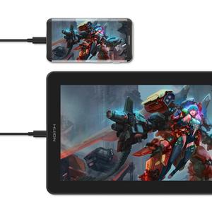 Tableta Gráfica <span class=keywords><strong>HUION</strong></span> <span class=keywords><strong>Kamvas</strong></span> <span class=keywords><strong>13</strong></span>, Monitor Interactivo para Conexión a Laptop, sin Batería - Product Image 4