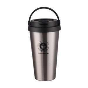 Venta al por Mayor CL013 Taza de Café de Acero Inoxidable de Doble Pared de 500 ml, Taza Térmica de Viaje a Prueba de Fugas, Aislada al Vacío para Exteriores - Product Image 4