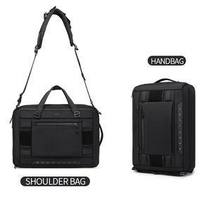 OZUKO 9749 Mochila para <span class=keywords><strong>ordenador</strong></span> portátil de <span class=keywords><strong>15</strong></span>,<span class=keywords><strong>6</strong></span> pulgadas para hombre Maletín de mensajero cruzado impermeable para PC con forro de poliéster para viajes - Product Image 4
