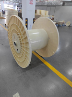 Bobine de câble en plastique 2024 Abs 500/630/800 tambour de bobine de canette en plastique vide