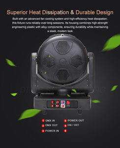 37x40 Wát Bee Eye xoay <span class=keywords><strong>LED</strong></span> di chuyển đầu ánh sáng với zoom DMX/rdm/artnet di chuyển đầu ánh sáng cho quy mô lớn sân khấu sản xuất - Product Image 4