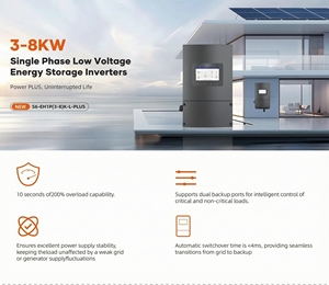 อินเวอร์เตอร์ไฮบริด Solis รุ่นใหม่จาก EU 3 เฟส 8kw 10kw 12KW สำหรับระบบโซลาร์เซลล์แบบออนกริดและออฟกริด ระดับการป้องกัน IP65 รองรับแรงดันไฟฟ้า 330V - Product Image 4