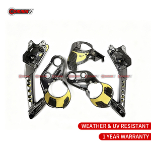 Excellent Quality OEM Style <b>Car</b> <b>Interior</b> Kit Dry Carbon Fiber <b>Car</b> Air Conditioning Outlet Door Handle Kit For Ferrari F8 - Product Image 5