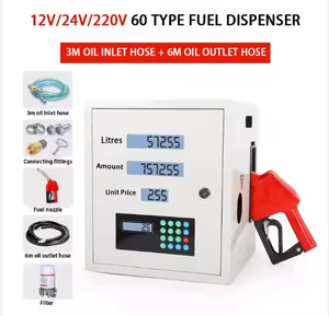 Meclube מפעל מחיר מיני דיזל משאבת 12v/24v/220v מתקן דלק עם 6m עצמי אטימה צינור שמן ואקדח - Product Image 2