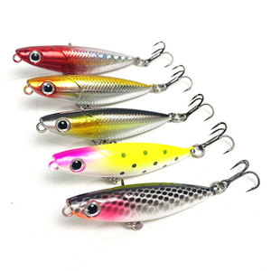 Vente en gros <span class=keywords><strong>Leurre</strong></span> de pêche artificiel rigide en ABS, <span class=keywords><strong>flottant</strong></span>, type Minnow Pencil, avec mouvement Zig-Zag Dog Topwater, 48mm/18g, à hameçon triple, <span class=keywords><strong>Rapala</strong></span> - Product Image 4
