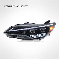 Faro Delantero para Toyota Camry, Especificación Estadounidense, 2015-2017, Faros LED Modificados, Encendido Secuencial, Señal de Giro Fluida, DRL